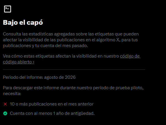 La actualización responde al interés por conocer qué ocurre con el contenido restringido.