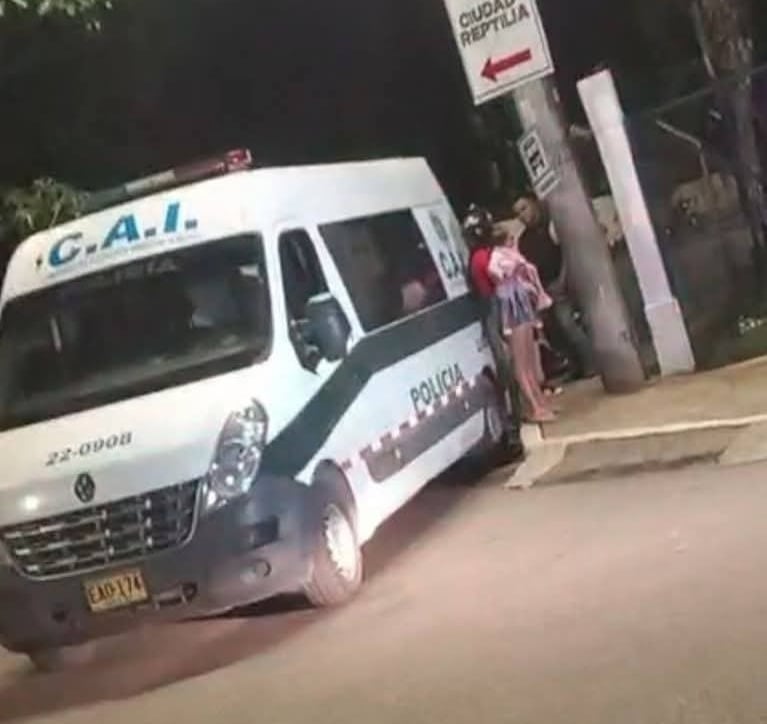 El hecho se registró en la noche de este martes, 29 de abril.