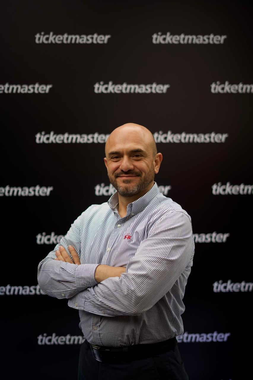 Andrés Fierro, gerente de Ticketmaster Colombia.