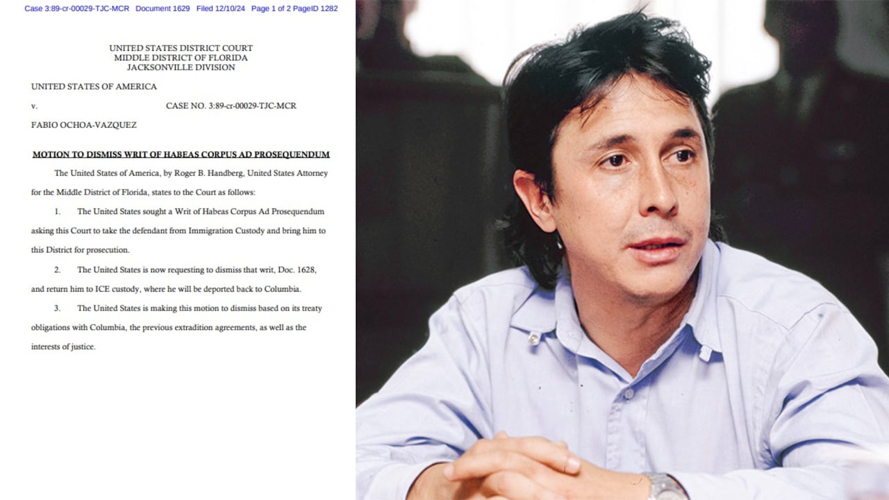 Fabio Ochoa será deportado a Colombia.