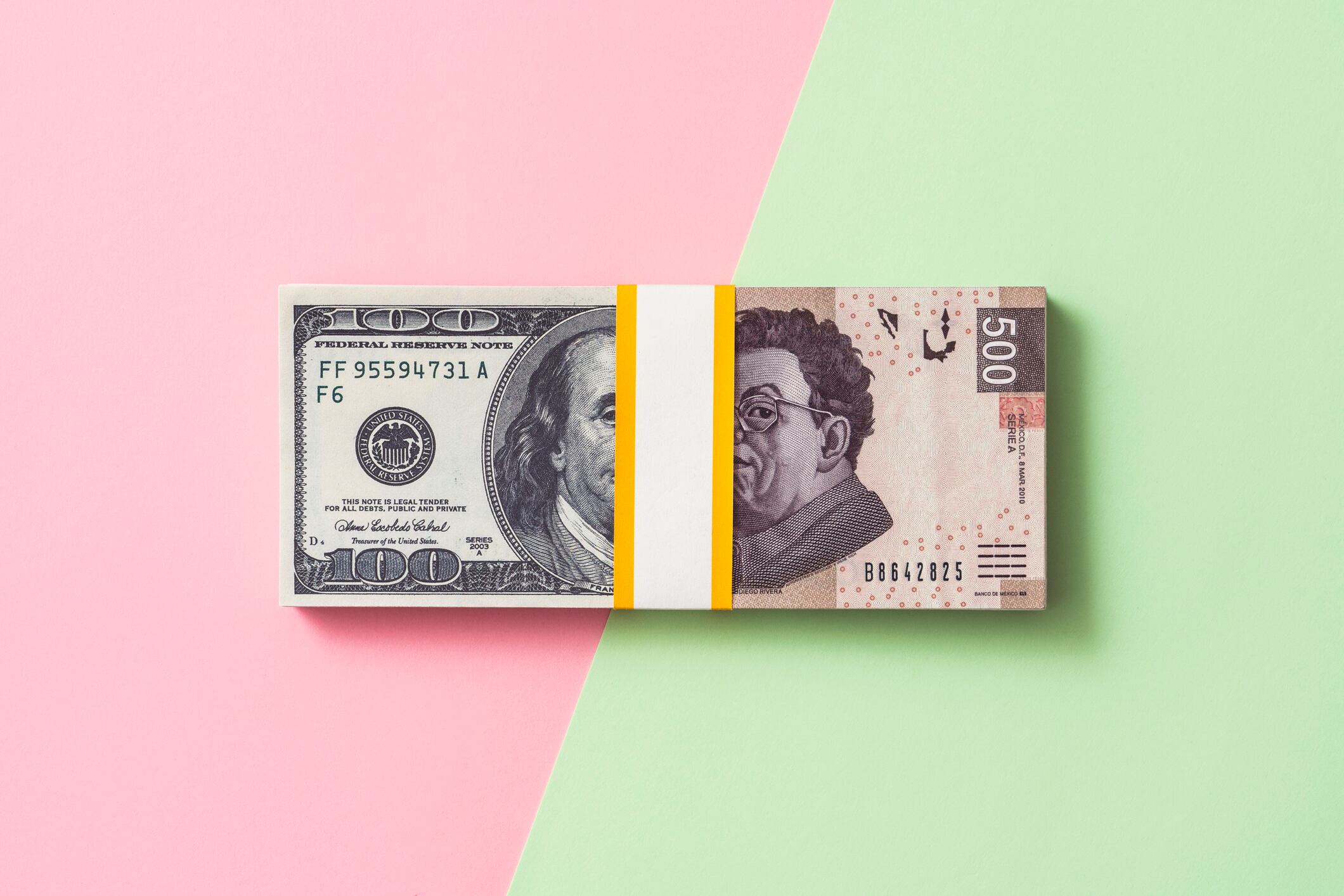 Peso mexicano - Dólar