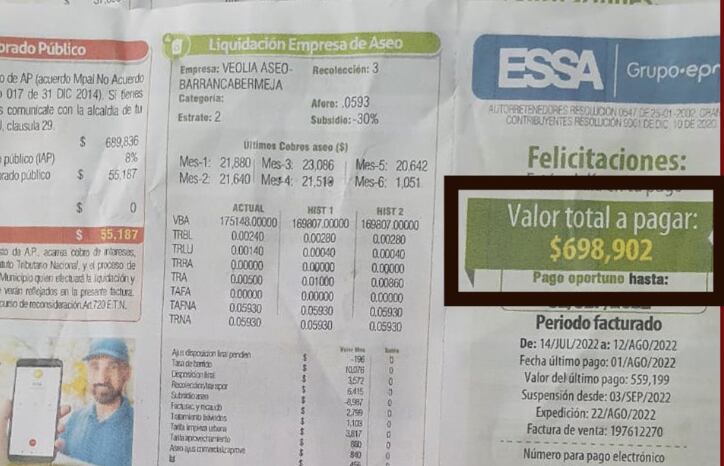 En Barrancabermeja el incremento ha sido superior al 25%.