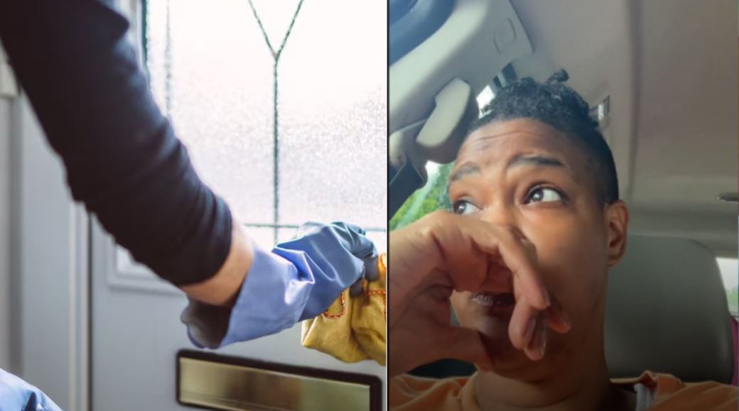 La mujer se sorprendió y renunció