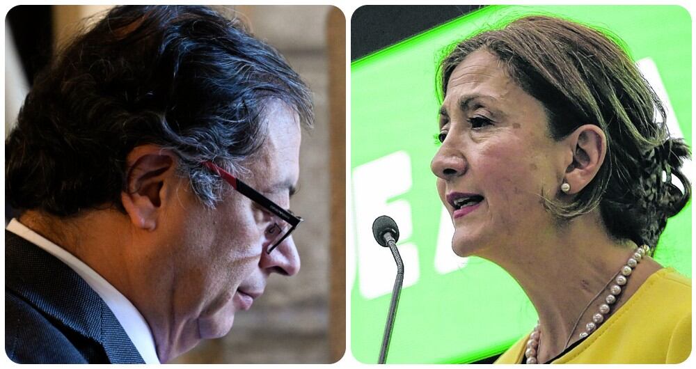 Gustavo Petro e Ingrid Betancourt