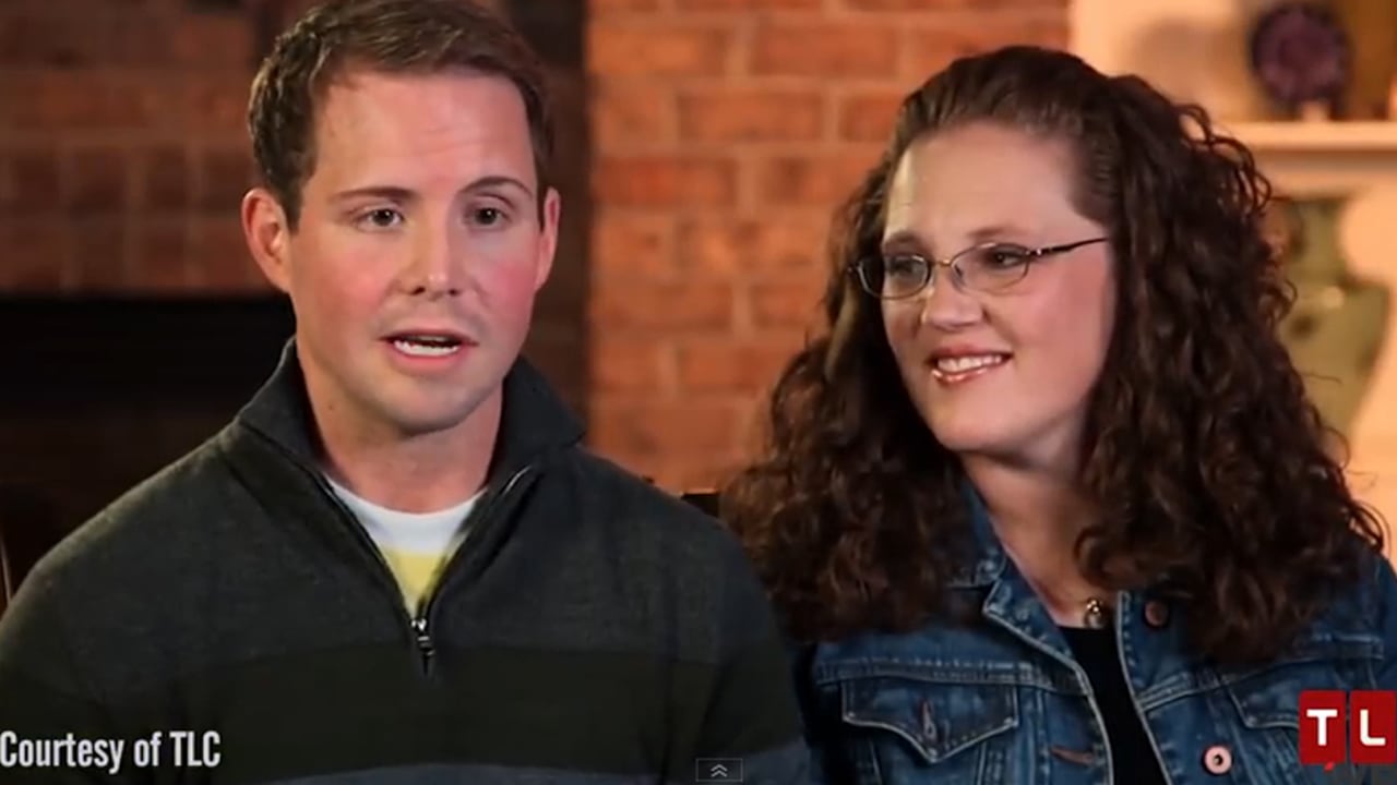 Una de las parejas del reality "Mi marido no es gay".