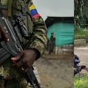 Zona donde se están registrando los combates entre el Ejército Nacional y las disidencias de las Farc.