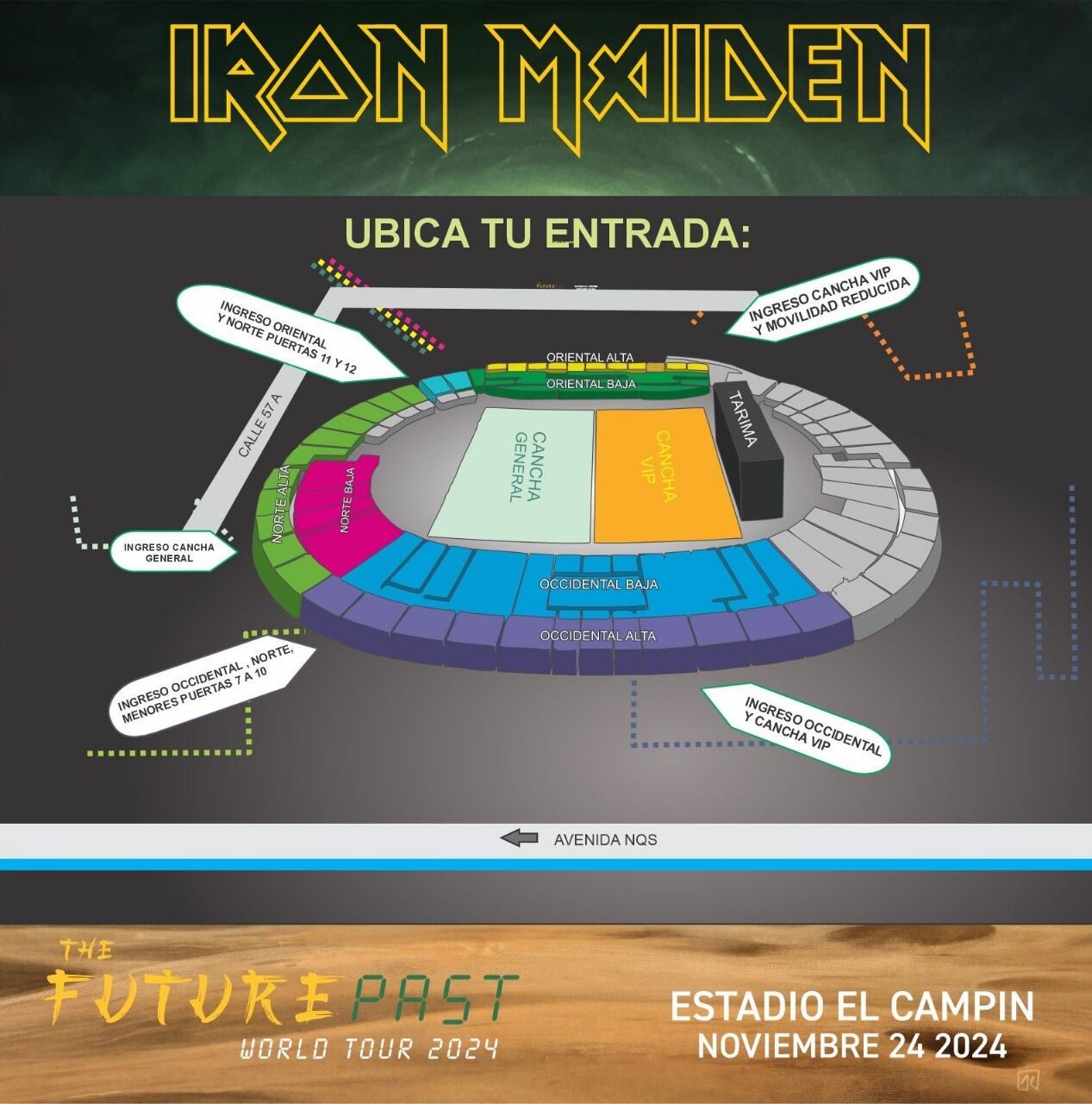 IRON MAIDEN NOVIEMBRE 24