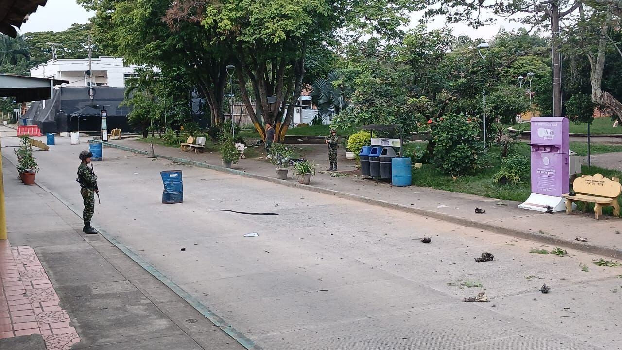 Atentado en Robles, Jamundí.