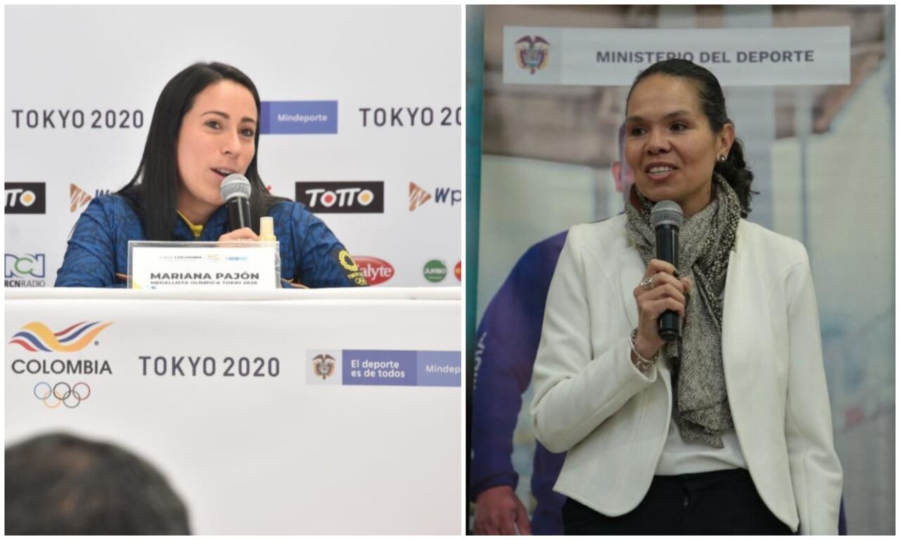 Astrid Rodríguez responde a preocupaciones de Mariana Pajón por dinero atrasados para los apoyos de los deportistas