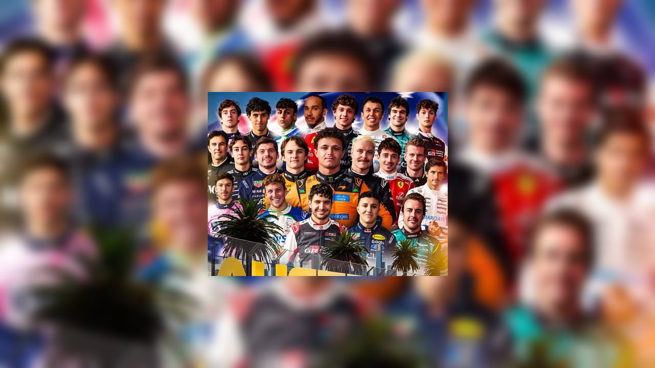 Los 22 pilotos de la Fórmula Uno en 2026