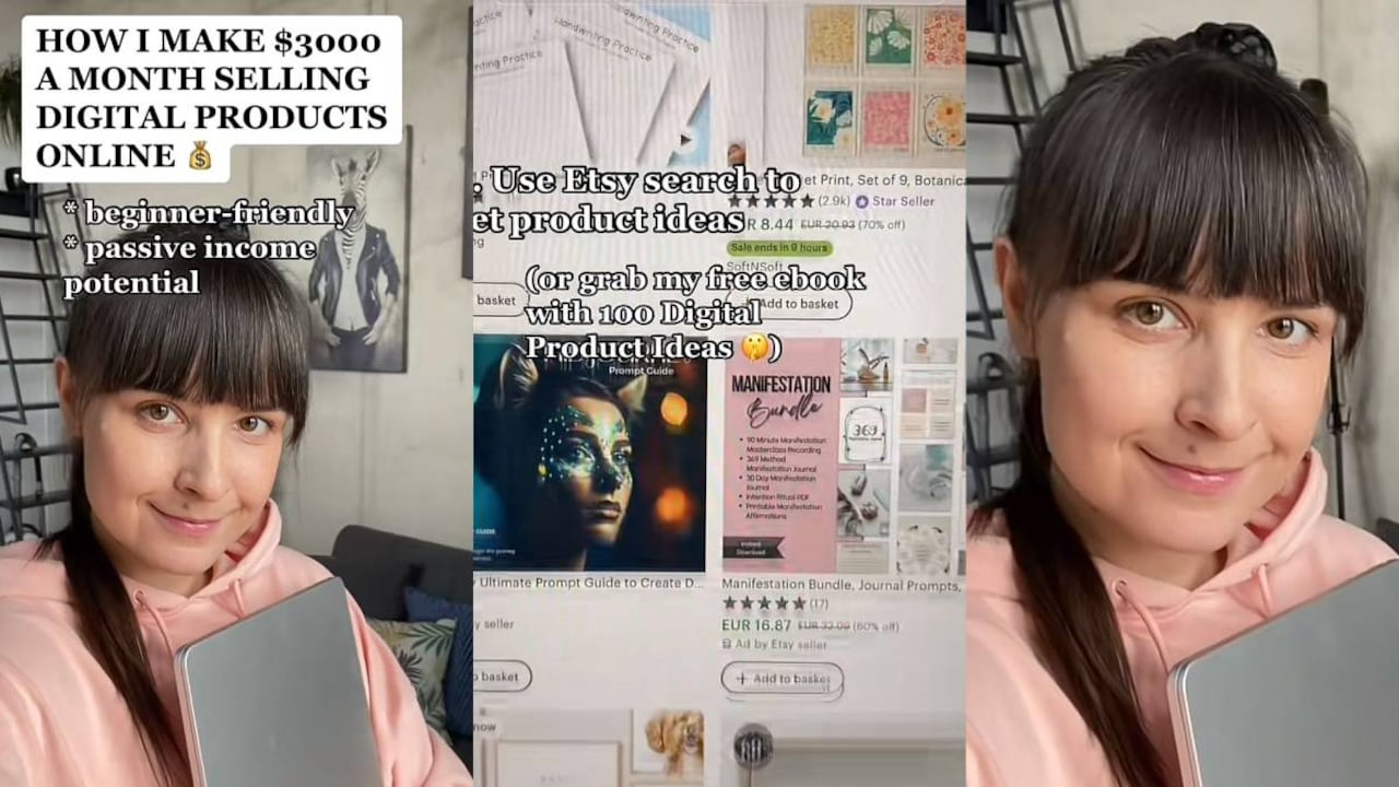 La ama de casa contó cómo gana su salario trabajando poco tiempo en el día y desde la comodidad de su hogar