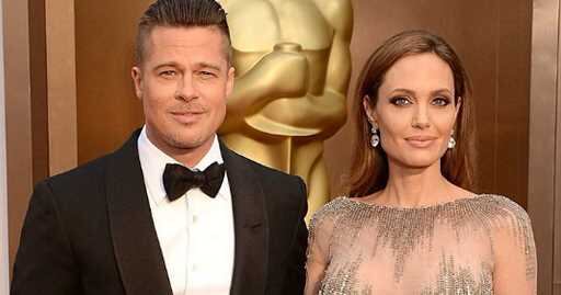 Brad y Angelina.