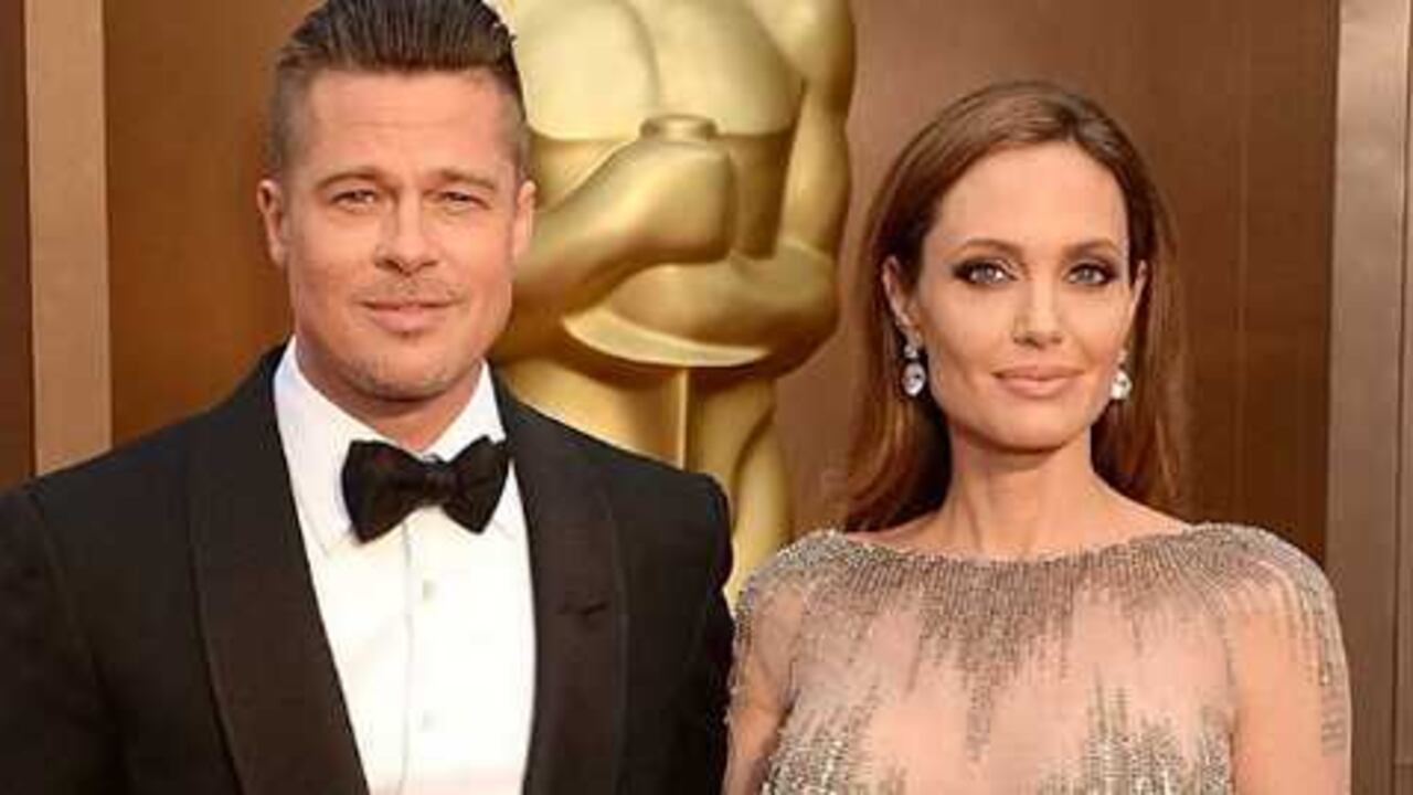 Brad Pitt y Angelina Jolie.