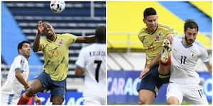 Jugadores de la Selección Colombia