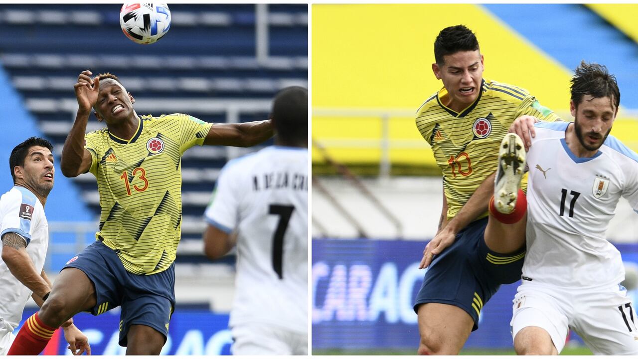 Jugadores de la Selección Colombia