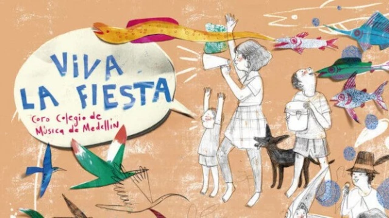 Viva la fiesta coro colegio de música de Medellin