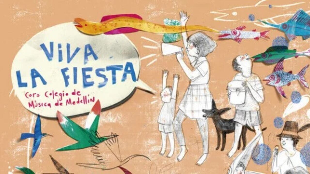 Viva la fiesta coro colegio de música de Medellin