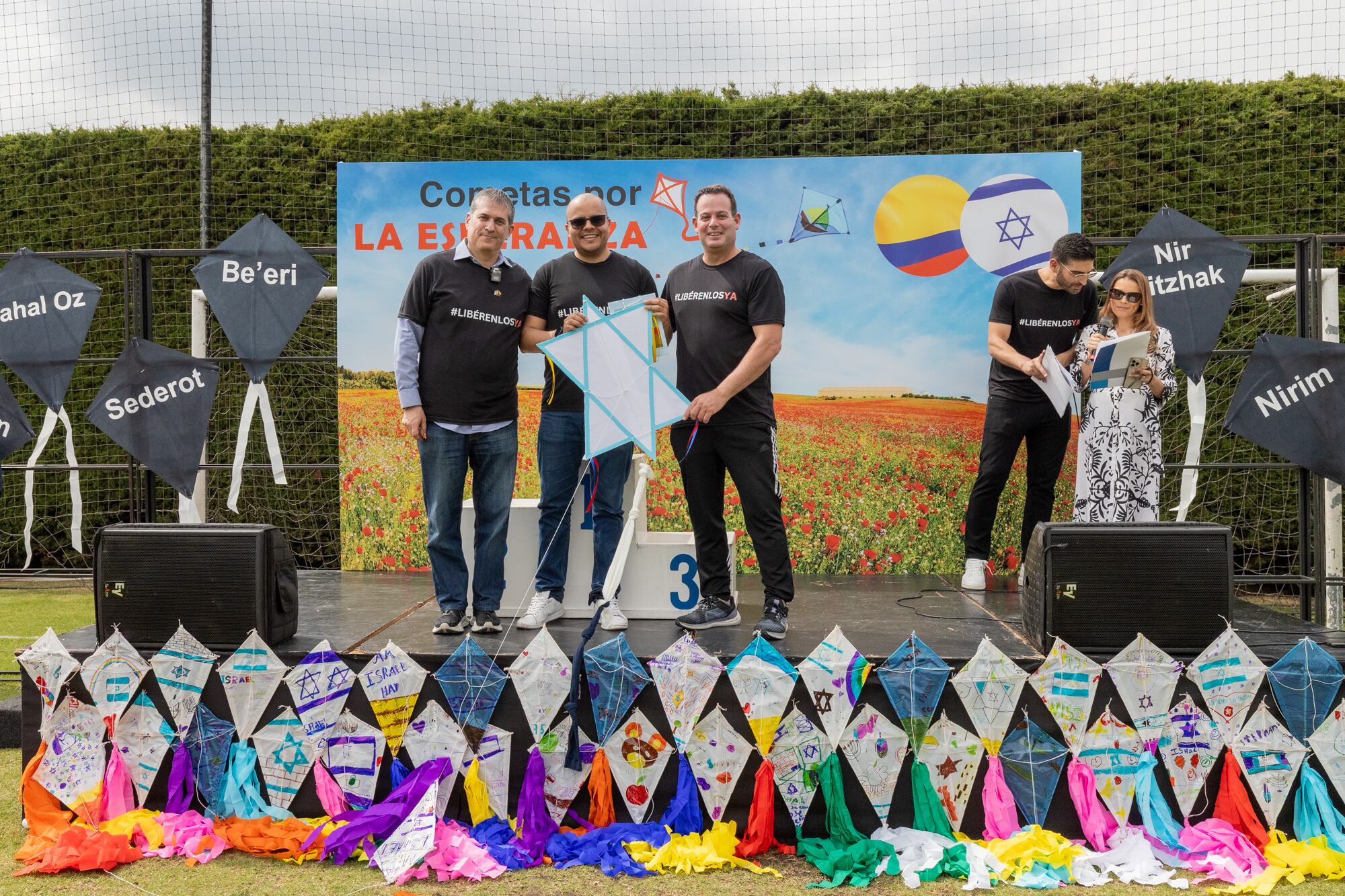 Cometas Embajada de Israel