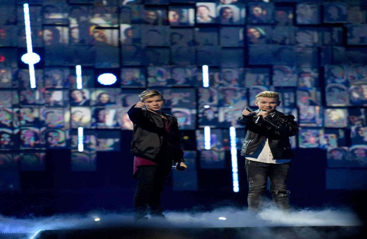 Marcus y Martinus, dos niños noruegos que son la sensación de las jovencitas de su país.  Fotos: Rodrigo Urrego / SEMANA