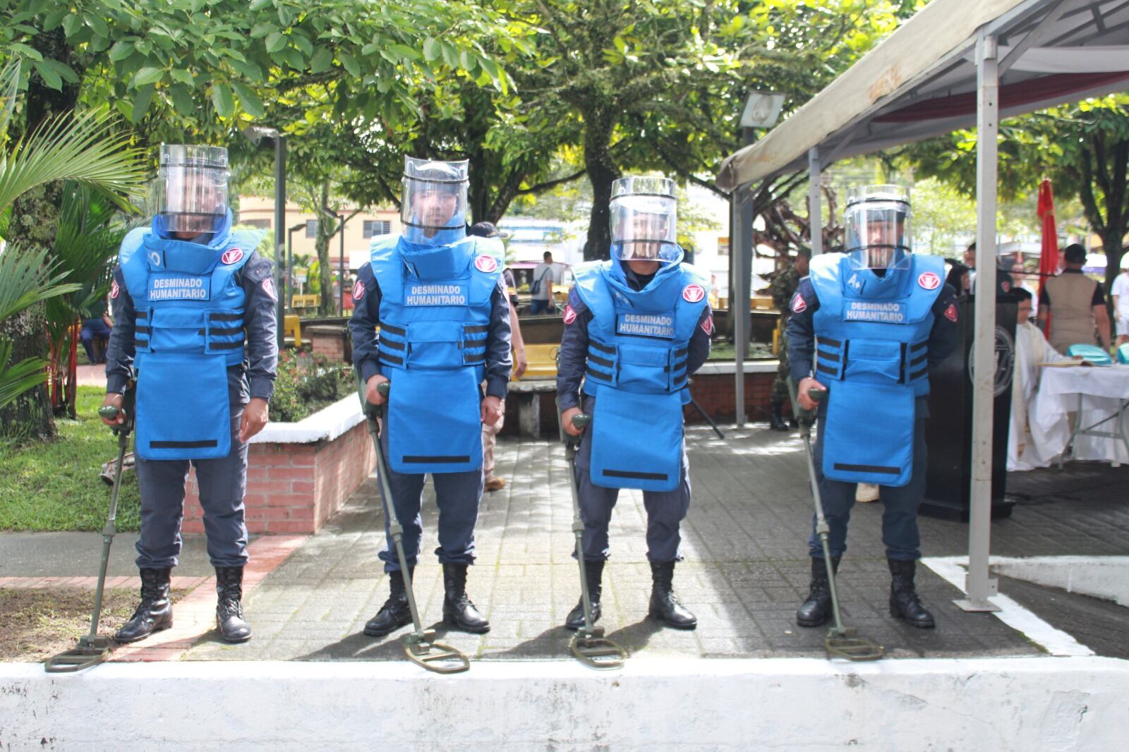 Ejército Nacional entrega un municipio más libre de sospecha de minas antipersonal