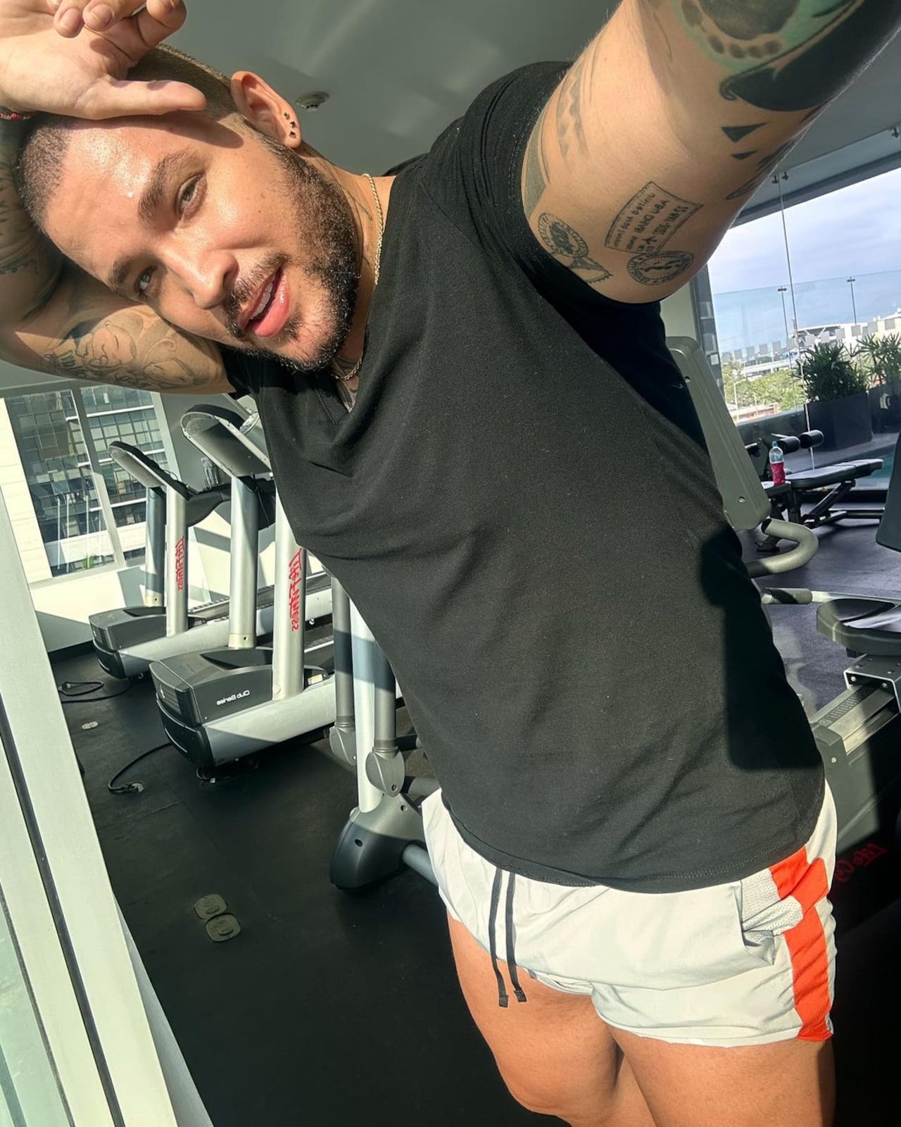 El cantante sabe que su cuerpo es muy apetecido en redes. Foto: Instagram @jessiuribe.