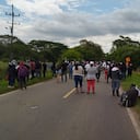 Los indígenas estaría reclamando por supuestas fallas en el servicio de energía.