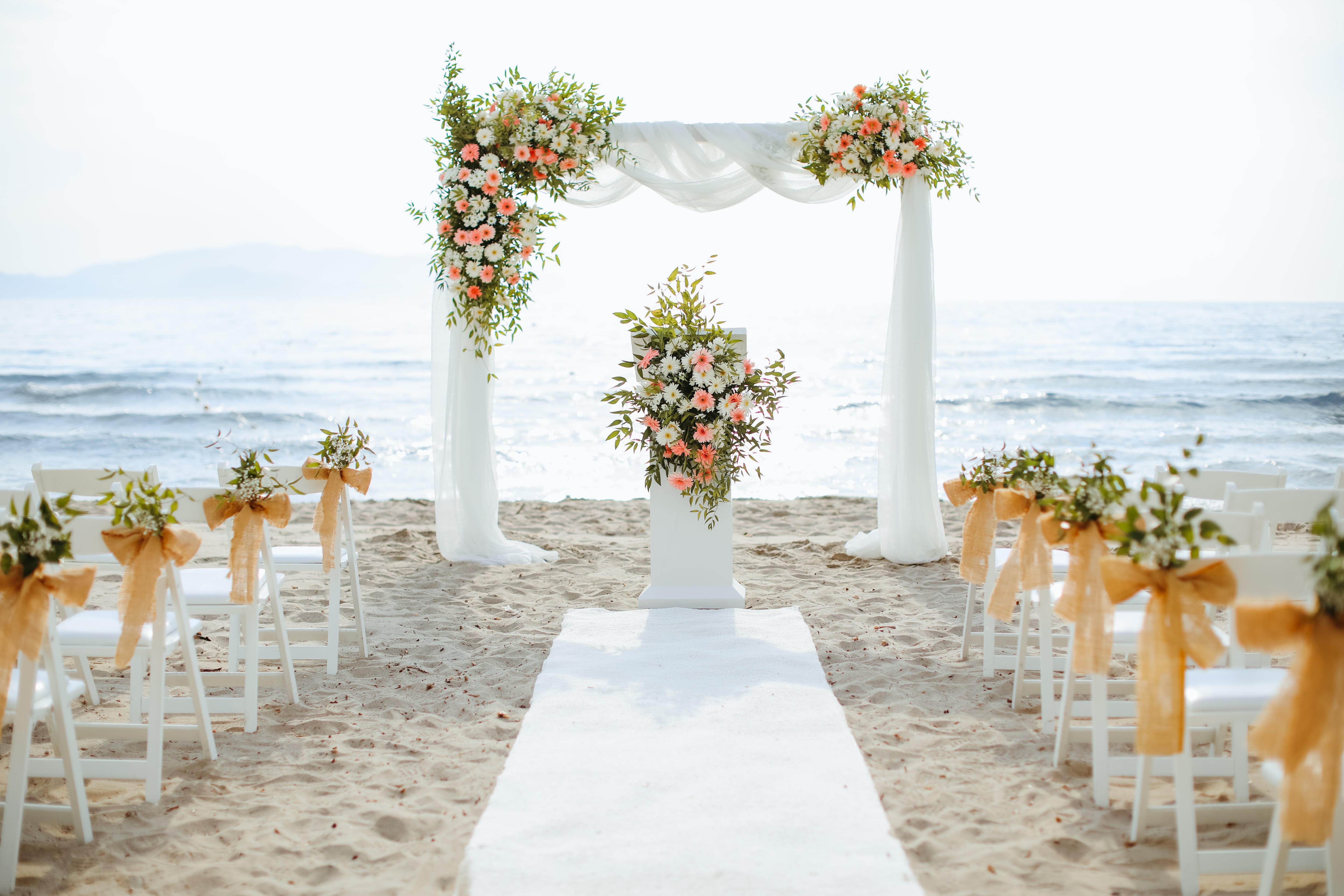 Para realizar bodas en la playa es importante seguir algunas recomendaciones con el fin de generar comodidad.