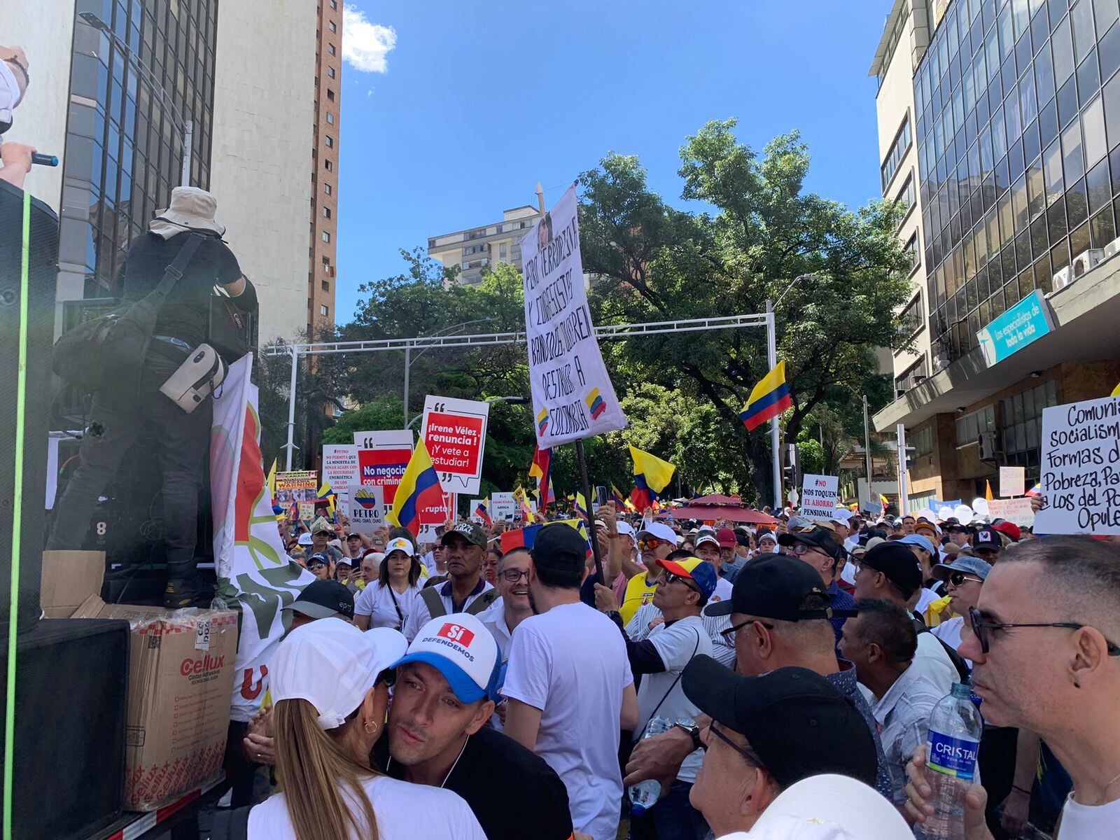 Marchas en Medellín - 20 de Junio