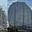 El edificio sufrió serios daños tras el paso del huracán OTIS.