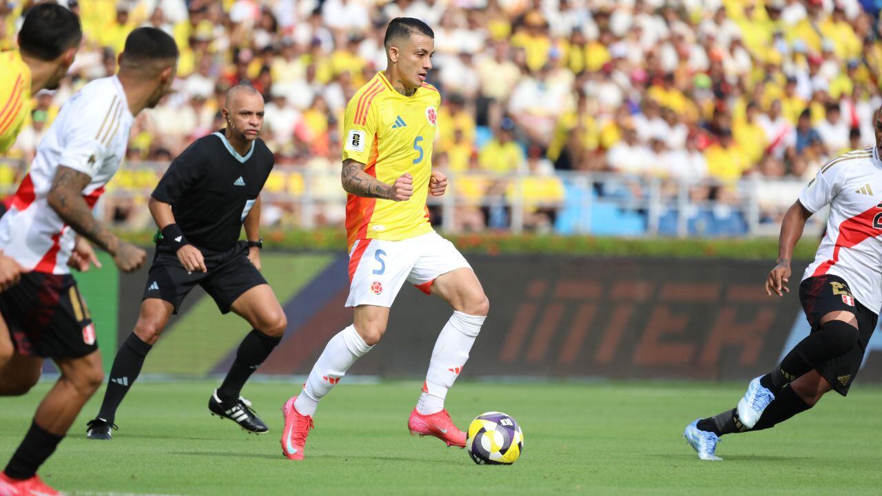 Imagen del Colombia vs. Perú.