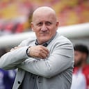 Bogotá. Abril 19 de 2026. Independente Santa Fe enfrenta a Cúcuta Deportivo, por encuentro válido de la Liga BetPlay I 2026 de la fecha 17, en el Estadio Nemesio Camacho El Campín. (Colprensa - Cristian Bayona).