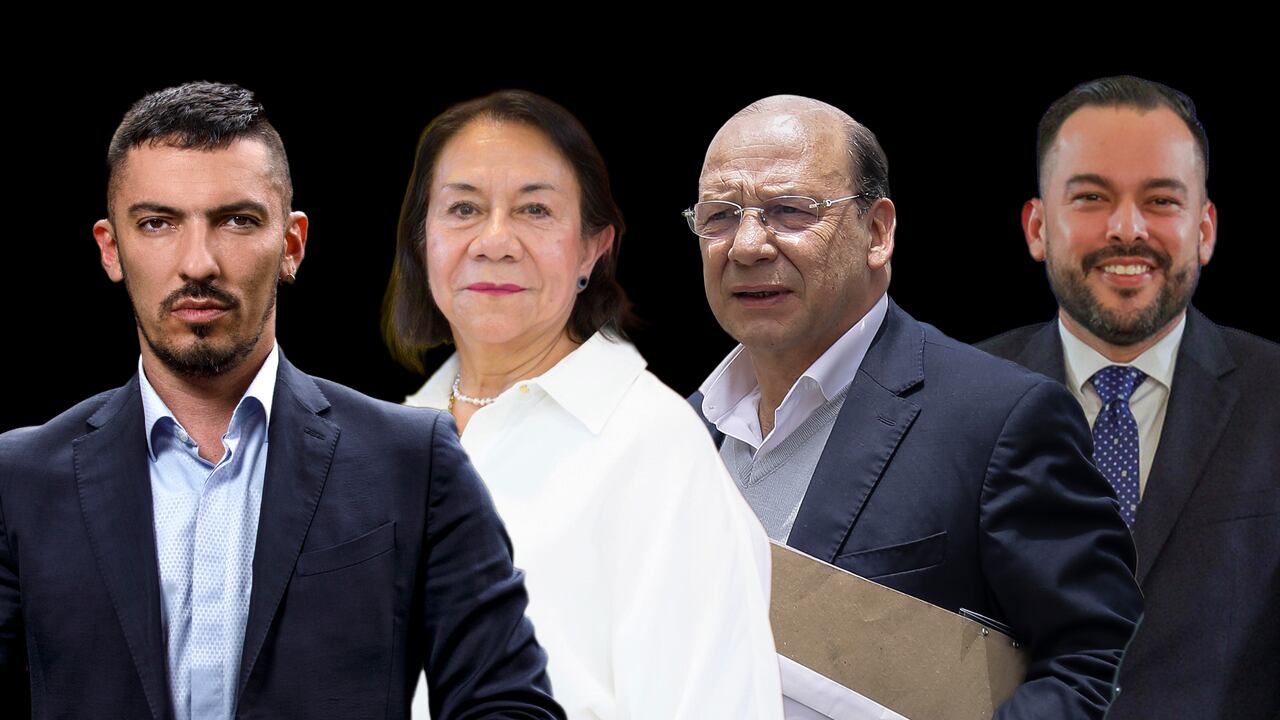 Juan Carlos Florián, Ministro de la Igualdad
Rosa Villavicencio, Canciller
Germán Ávila, MinHacienda
Edwin Palma, MinMinas