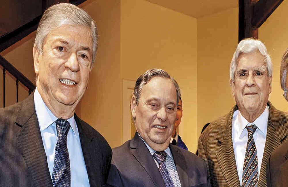 Guillermo Gómez, José Fernando Escobar y Mario de la Calle.