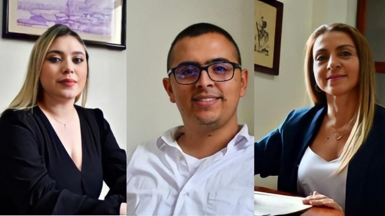 Estos son los alcaldes y alcaldesas encargados: Ana Cristina Soto Ríos, de Aguadas; Santiago Castro Carmona, de La Merced y Lina Patricia Llano Díaz, de Villamaría.