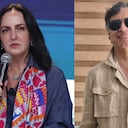 María Fernanda Cabal y Gustavo Petro.
