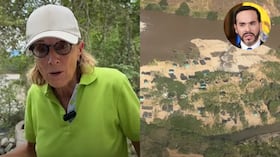 Salud Hernández-Mora, imágenes de la minería ilegal y el presidente Abelardo De La Espriella.