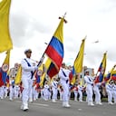 Celebración del 20 de julio por el Día de la Independencia.