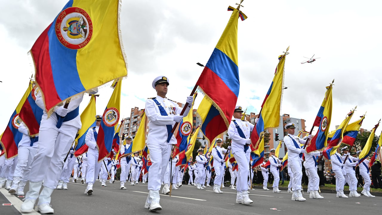 Celebración del 20 de julio por el Día de la Independencia.