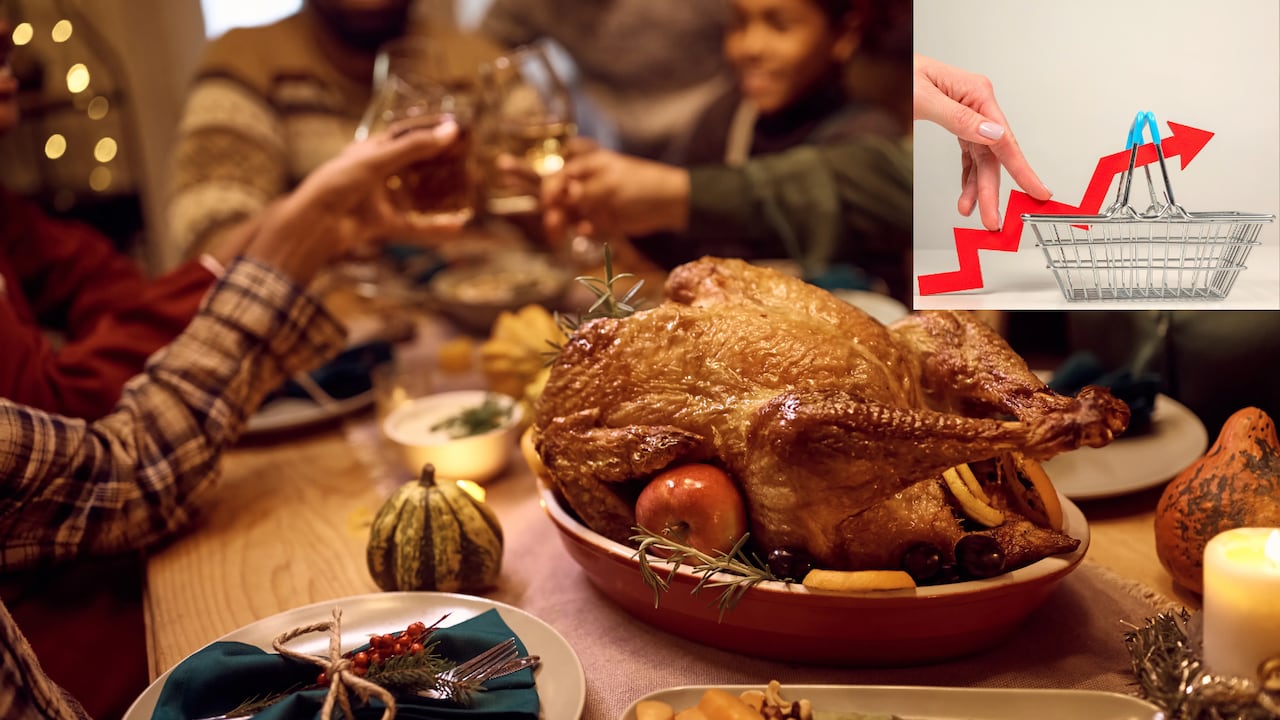 Millones de hogares ajustaron su menú de Acción de Gracias debido al incremento en el precio de alimentos básicos