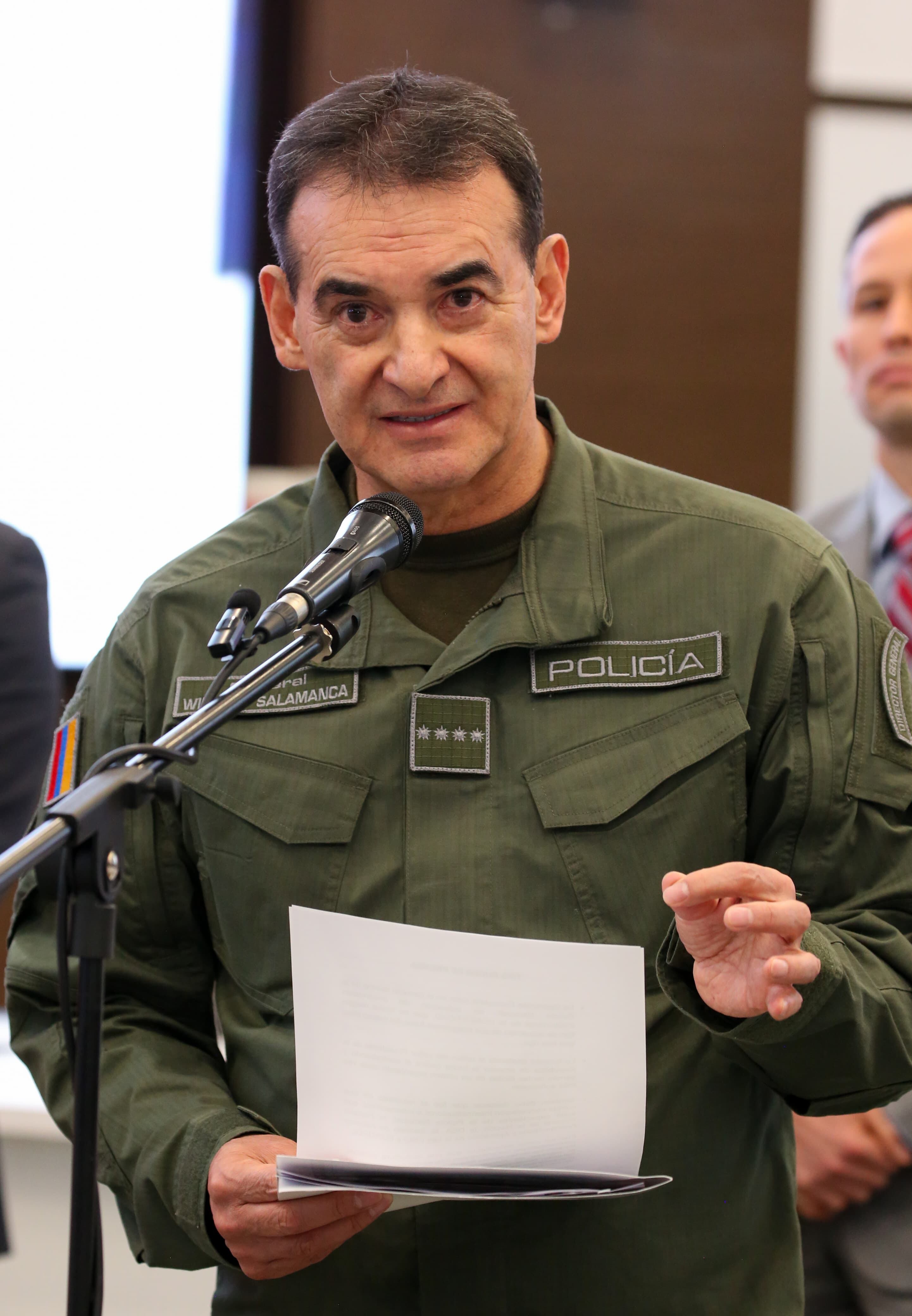 Rueda de prensa captura de Alias "Bendecido"