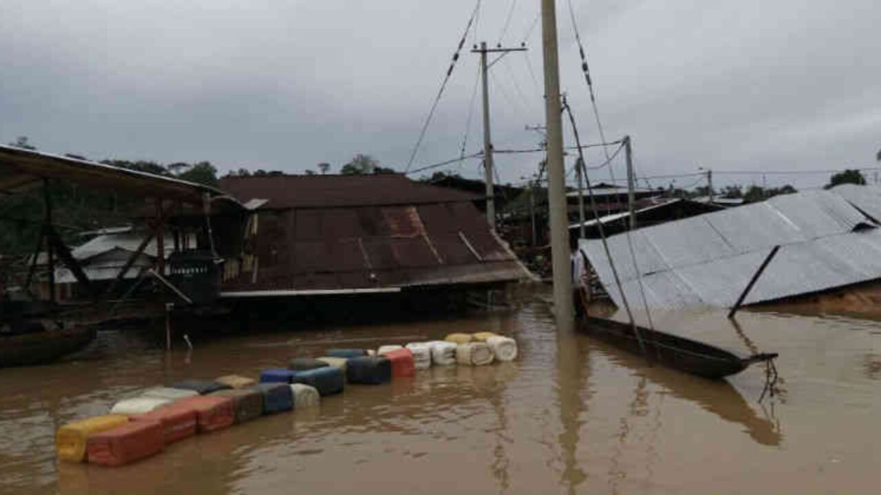 Onda tropical que atraviesa el Caribe podría ocasionar más emergencias de inundaciones y desplazamientos por aumento de lluvias. Imagen de referencia.