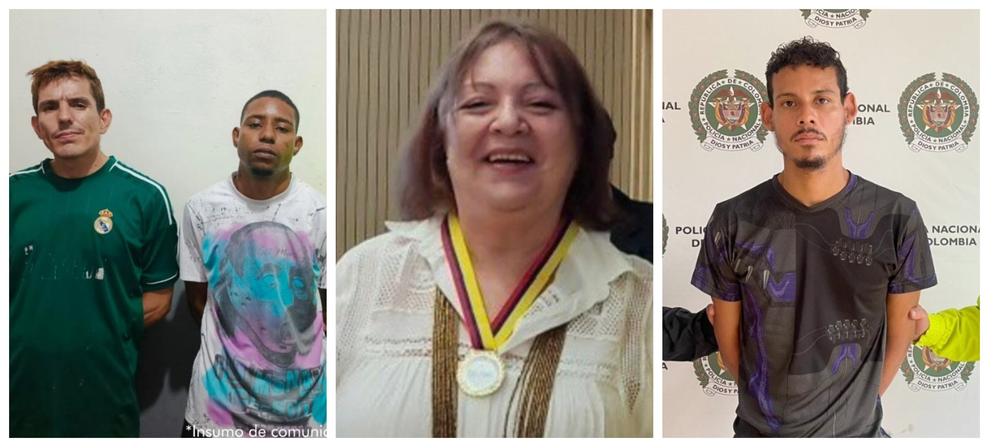 Capturan a sospechosos del asesinato de periodista María Victoria Correa en Envigado.