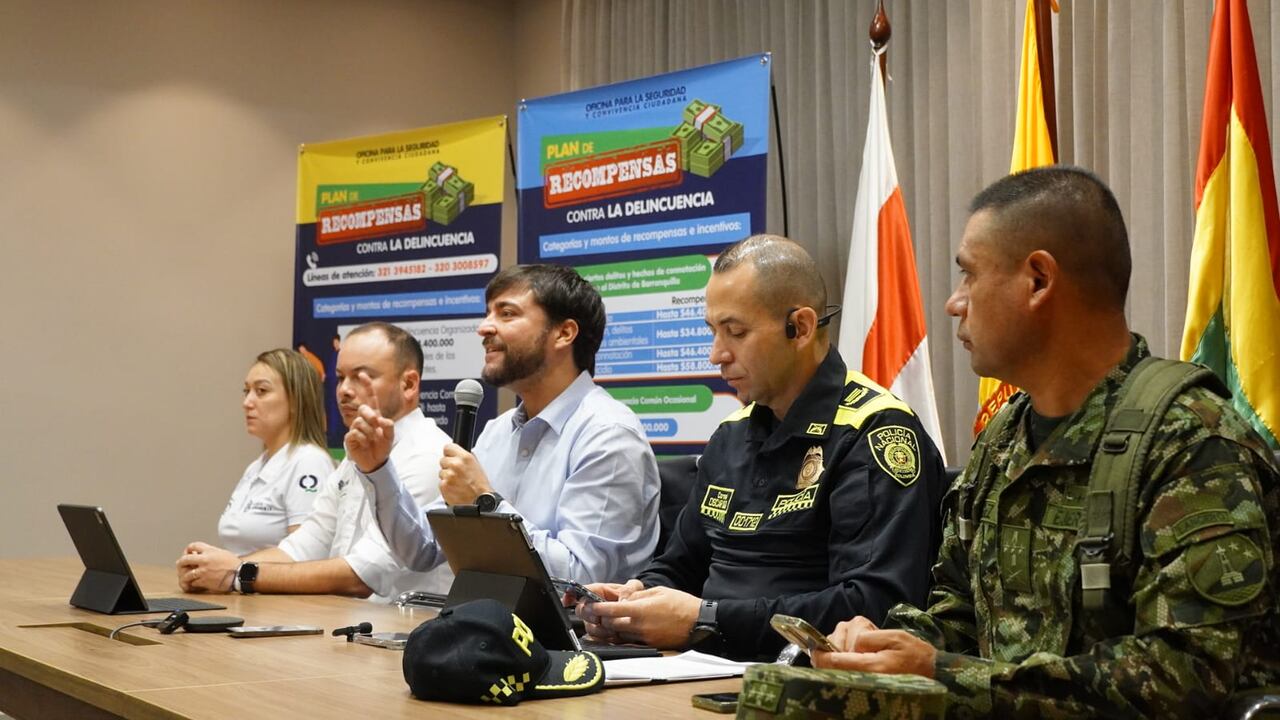 Autoridades distritales y policiales trabajan en conjunto en Barranquilla contra la delincuencia