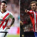 James Rodríguez se enfrenta al Atlético de Madrid en Vallecas