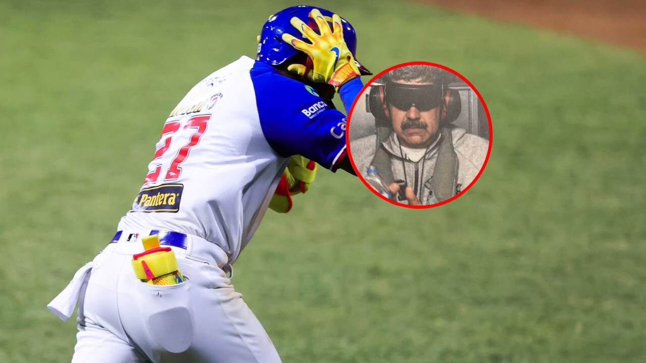 Beisbolista venezolano / Nicolás Maduro capturado.