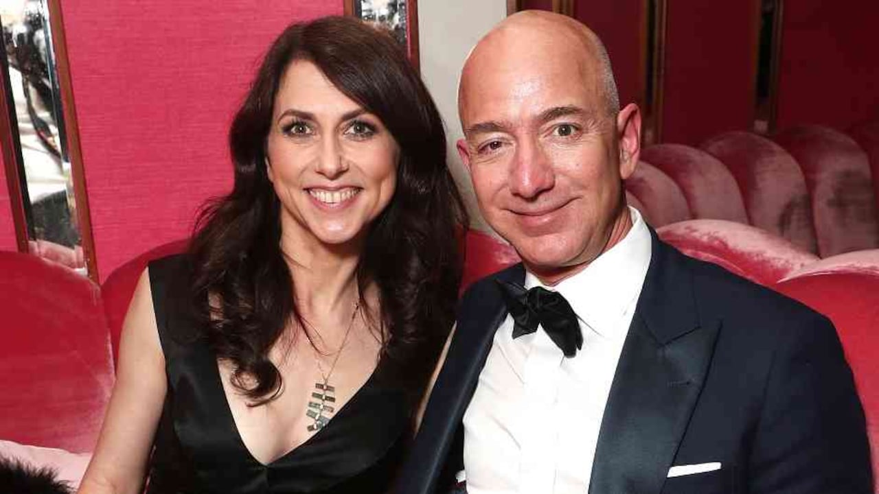 Jeff y MacKenzie Bezos.