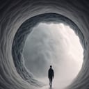 Así se ve el limbo, según la IA Midjourney.