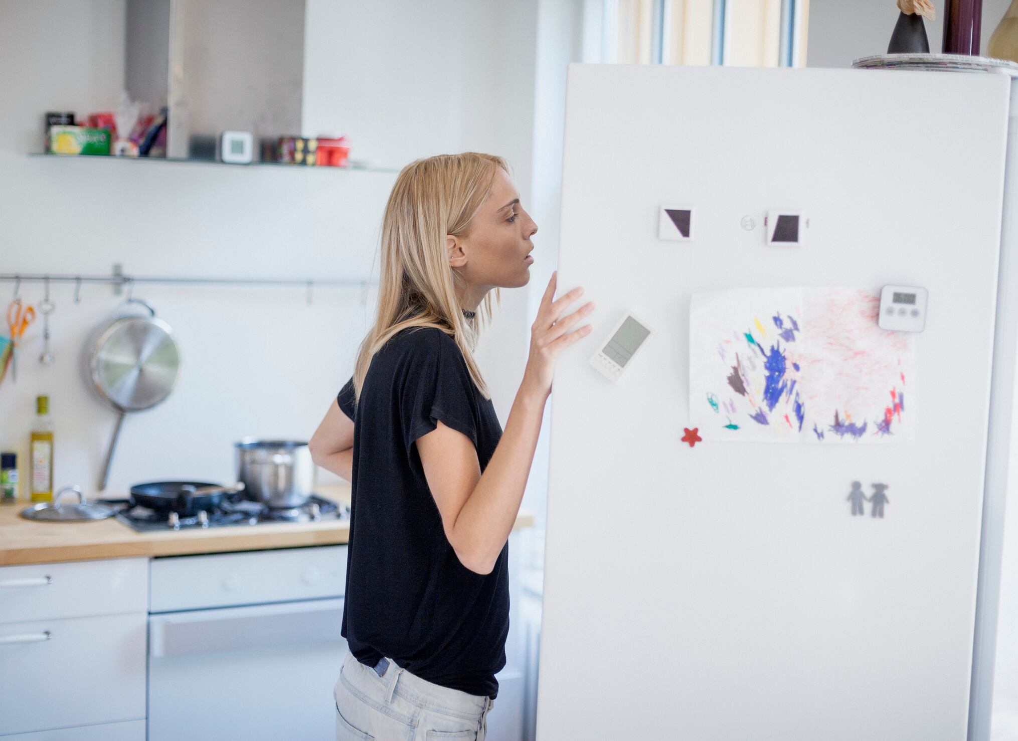 ¿Conocía usted que el feng shui desaconseja colocar objetos punzantes como cuchillos sobre la nevera, ya que pueden generar energía agresiva en el hogar?