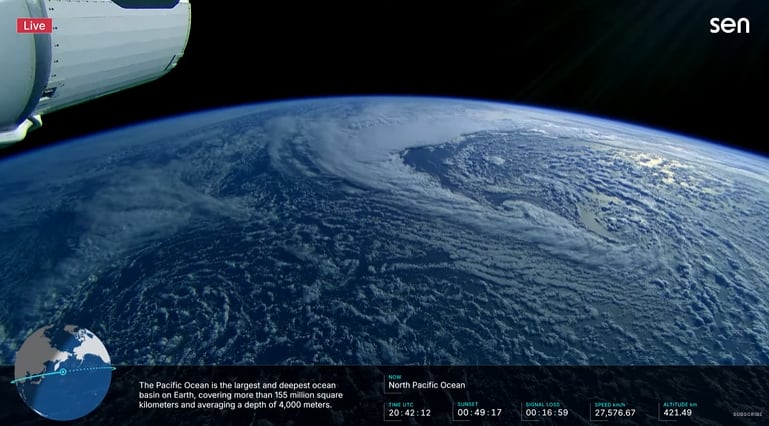 Un canal innovador llega a Colombia con transmisiones en tiempo real de la Tierra desde la Estación Espacial Internacional.