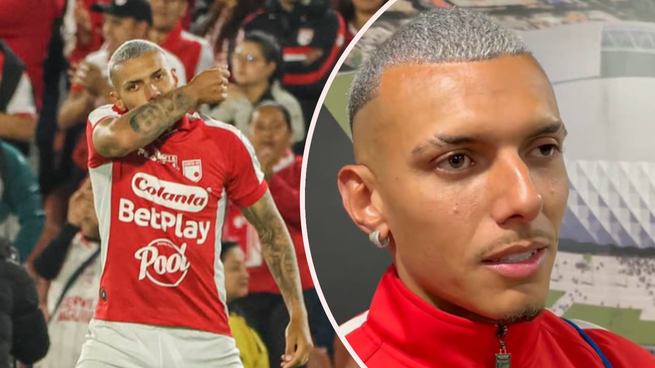 Franco Fagúndez, delantero de Santa Fe